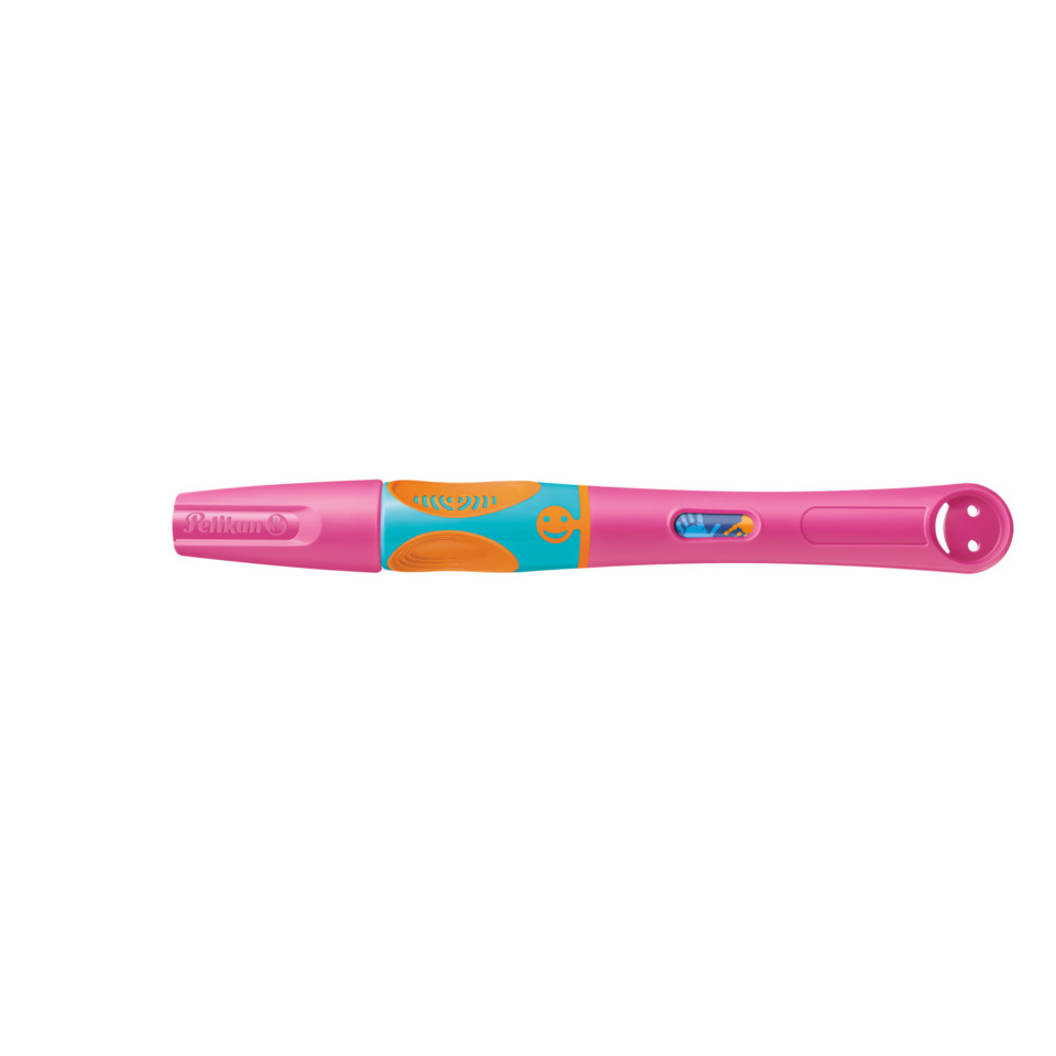 Kinderzahnbürste, Puppe, Silikon, Pink, Bunte Muster