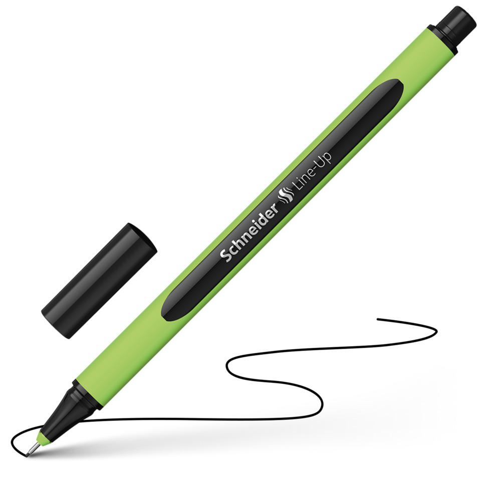 Marker, Pen, Green, Line-Up, Schneider