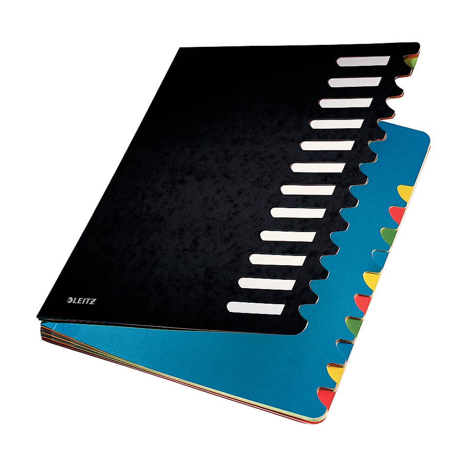 Ordner, Ordner mit Farbstreifen, Hefter, Klemmbuch, A4-Ordner