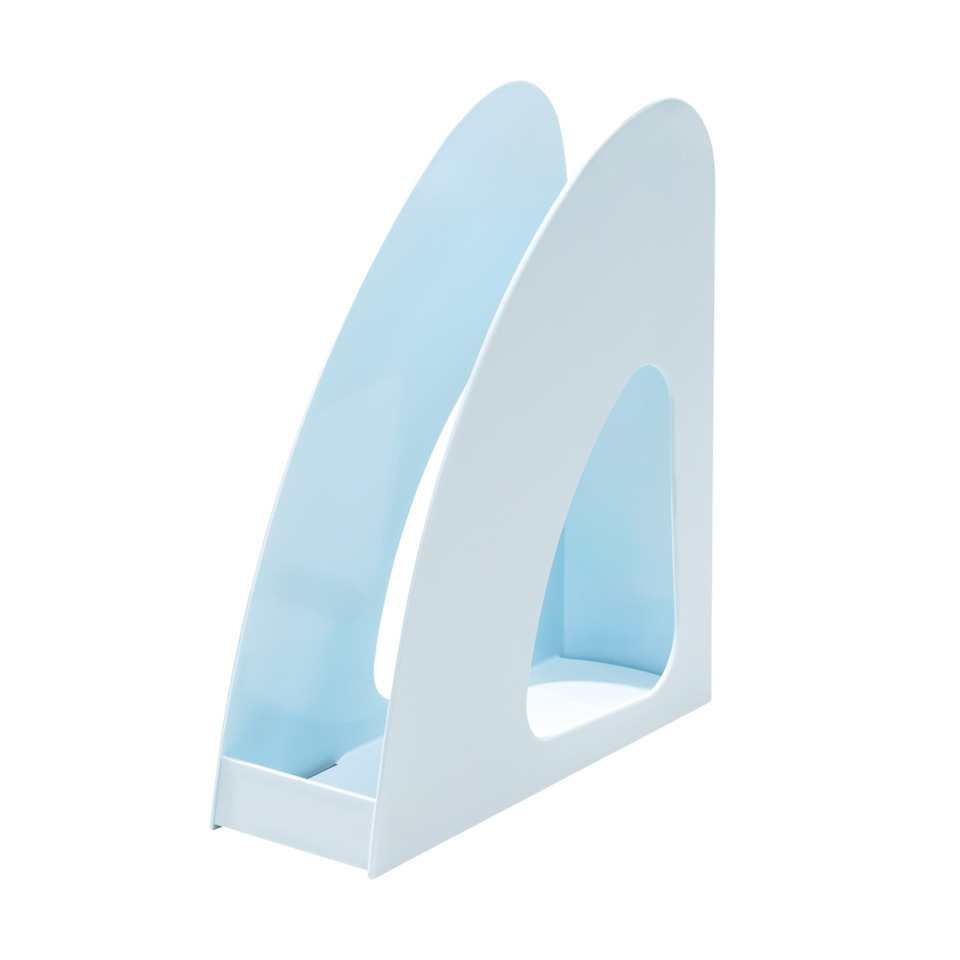 Buchständer, Ständer, Aktenhalter, Klammerhalter, Blau