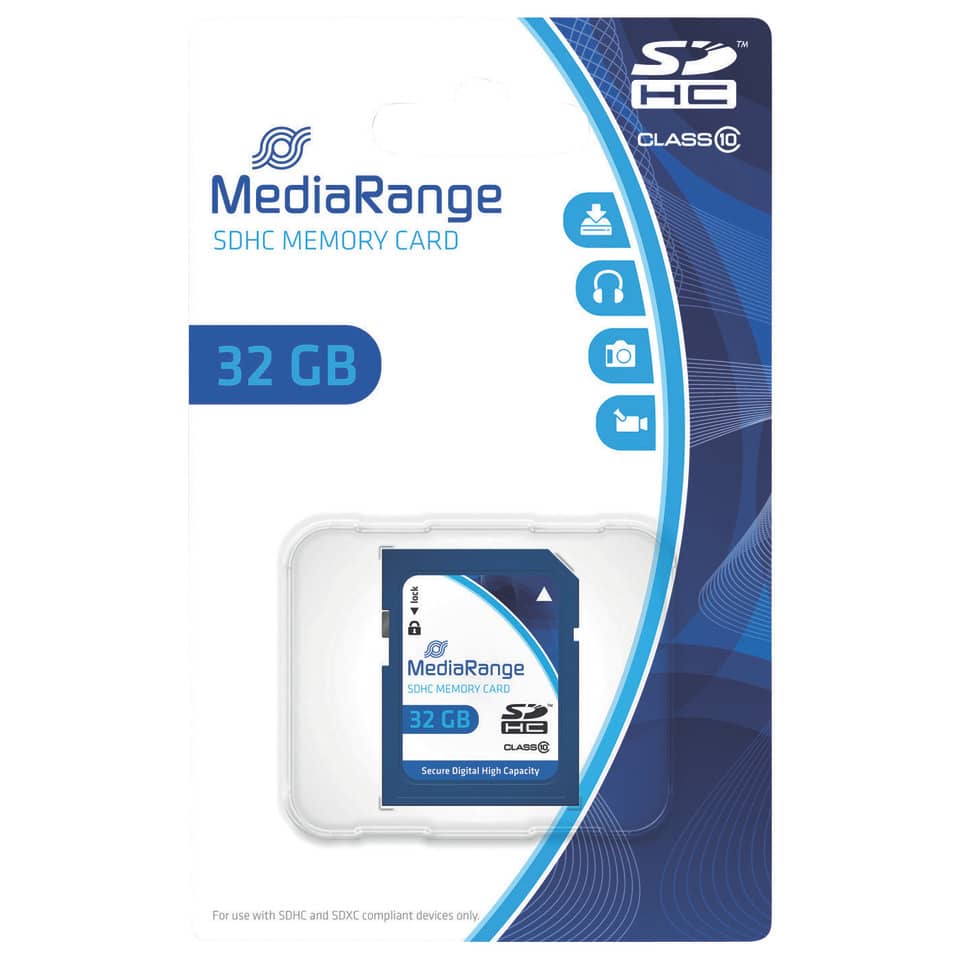 SDHC, 32 GB, Speicherkarte, SD-Karte, Class 10