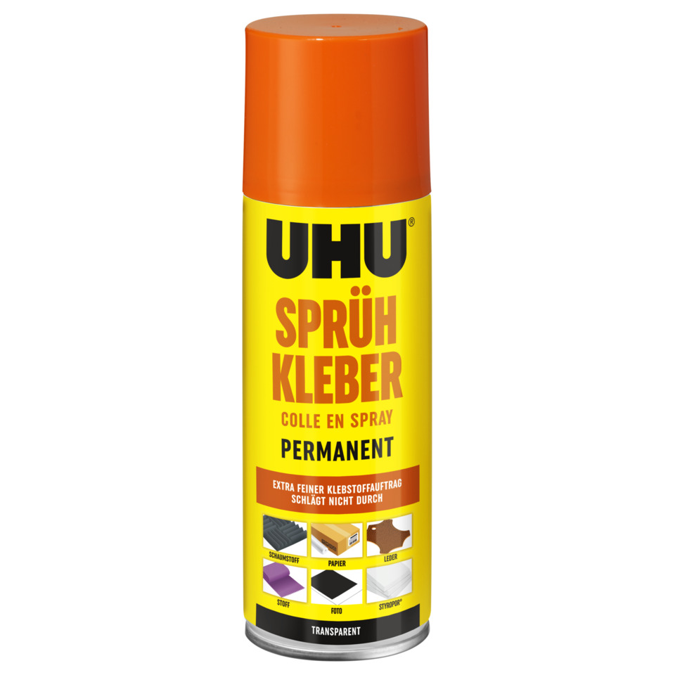 Klebespray, Kleber, Sprühkleber, Permanent, Klebestoffspray