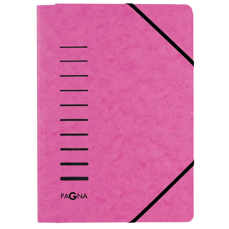Notizbuch, Spiralbindung, Pink, Kunstleder, Diagonale Linien