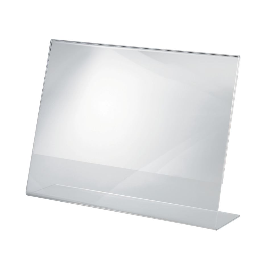 Schaukartenhalter, Acrylic Display, Transparent, Displaystütze, Flip-Stand