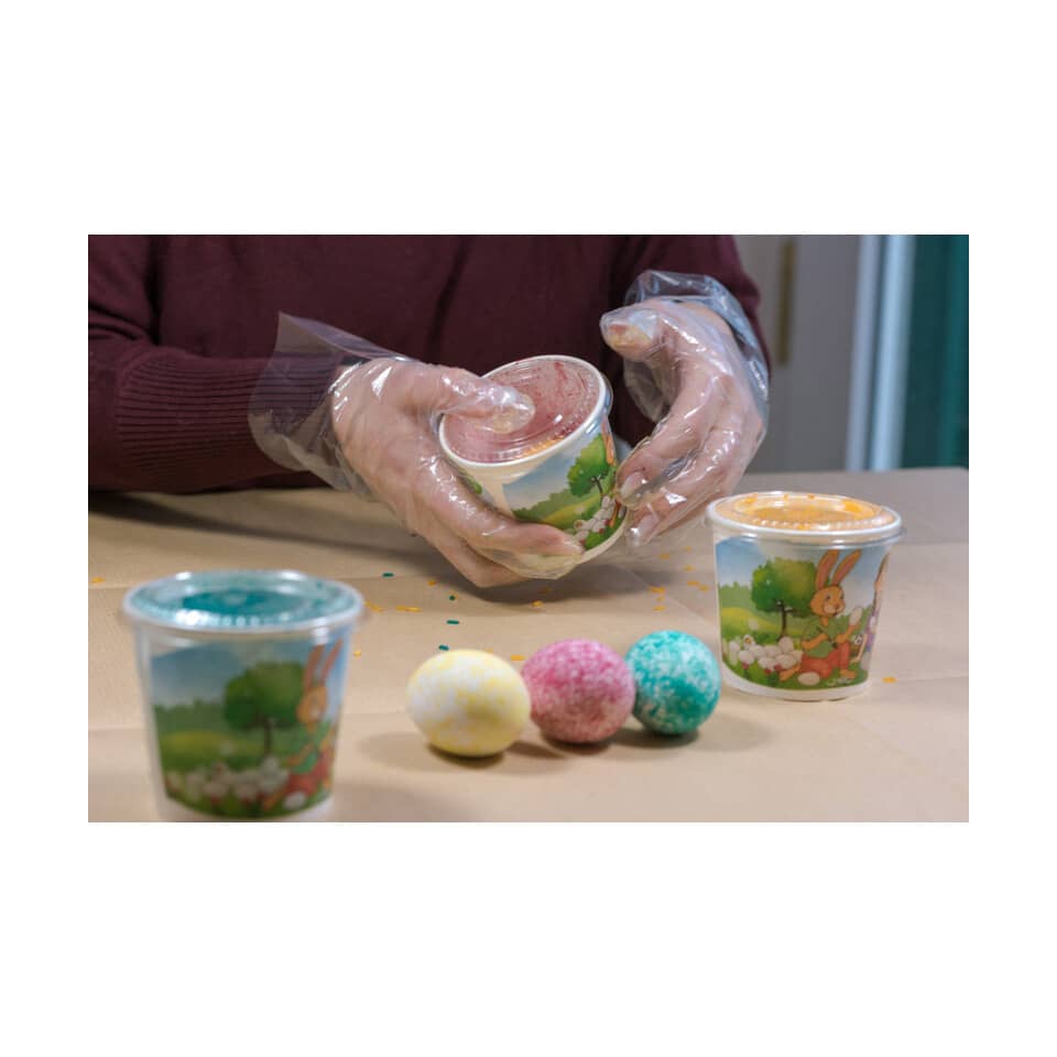 Ostern, Farbe, Glanz, Handschuhe, Becher