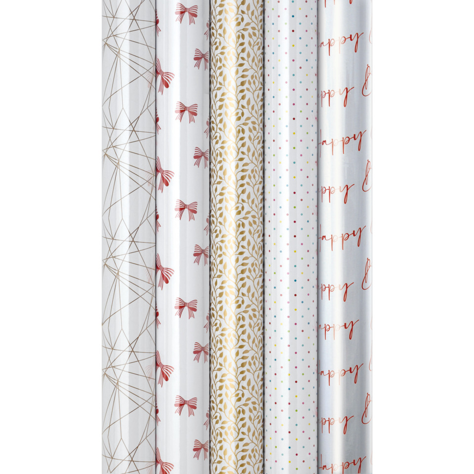 Geschenkpapier, Mustertapete, Weihnachts-/Partypapier, Schmuckpapier, Rollenware