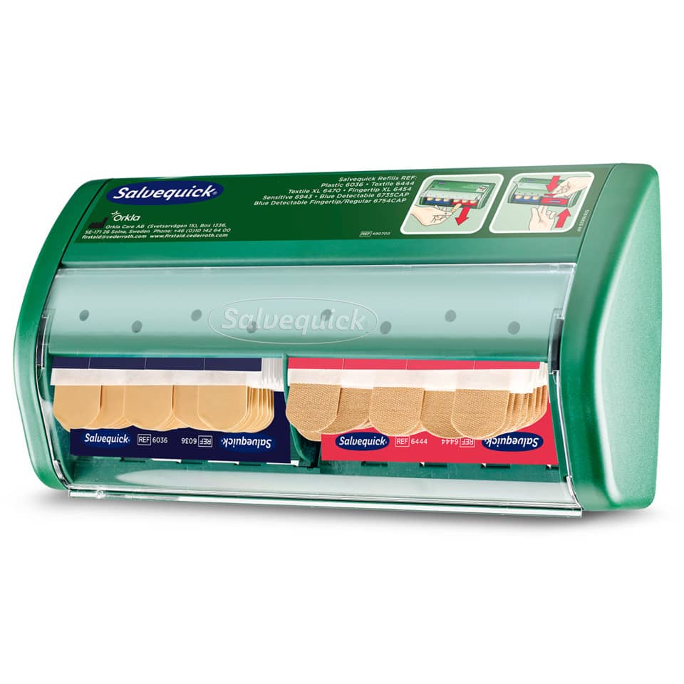 Schneidkassette, Abwicklung, Kleberstreifen, Schmelzkleber, Reißwerkzeug