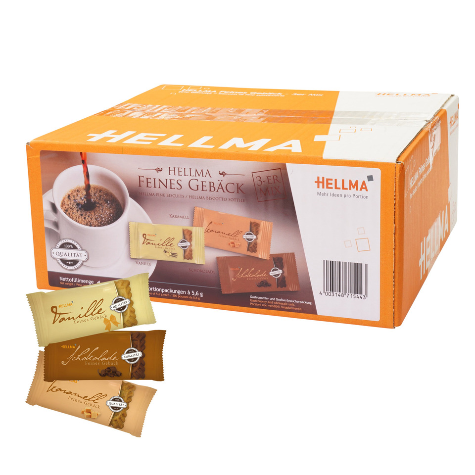 Keks-Set, Fein Gebäck, Vanille, Schokolade, Boxenpackung