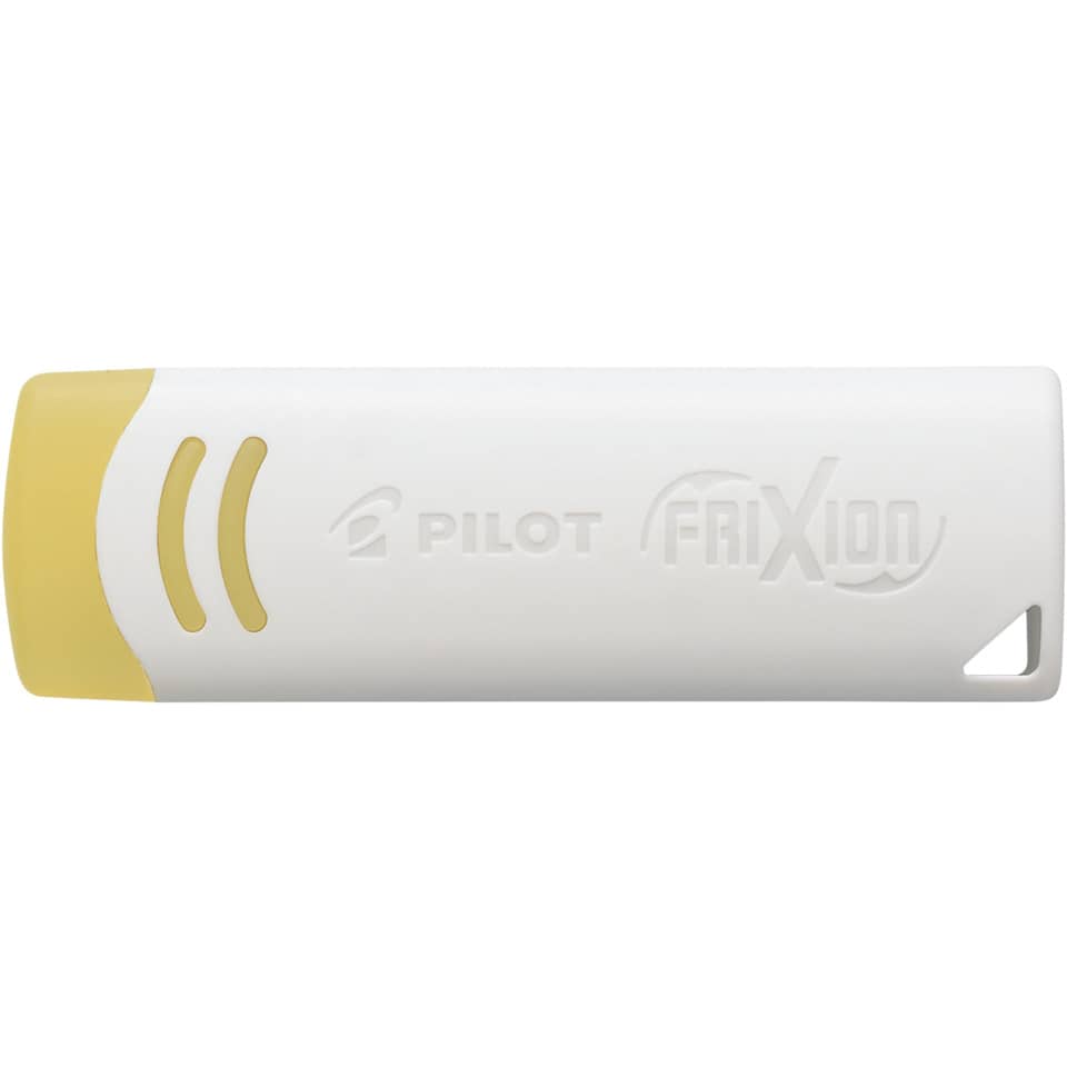 stift, marker, weiß, gelbe akzent, Pilot FriXion