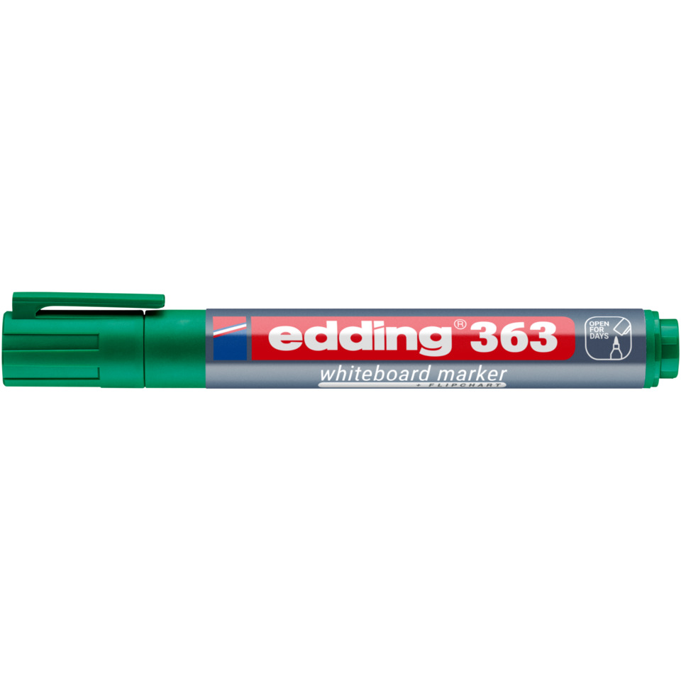 whiteboard marker, grüner deckel, edding 363, Markerstift, Tipp-bleistift?