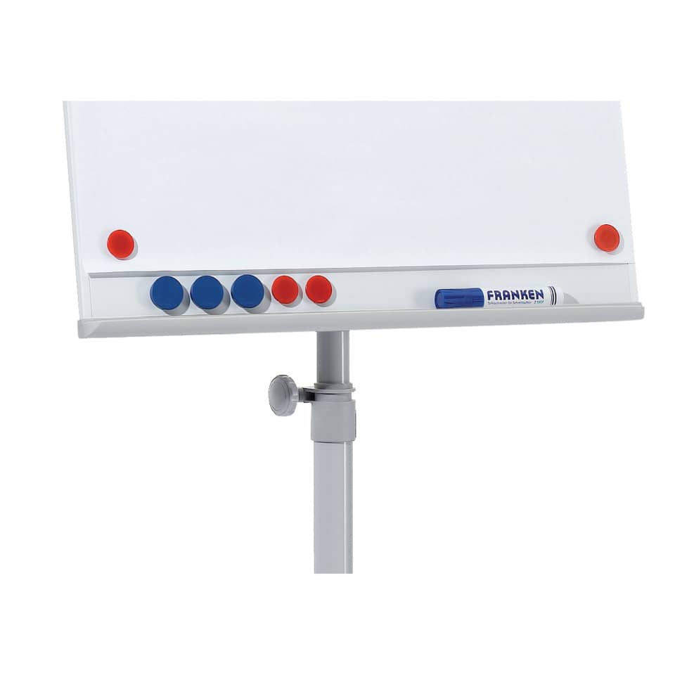 Whiteboard, Markerboard, Stativständer, Marker, Magnetische Oberfläche
