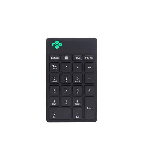 Numpad Break, Tastenfeld, kabellos, bluetooth R-Go Tools RGOCONMWLBL