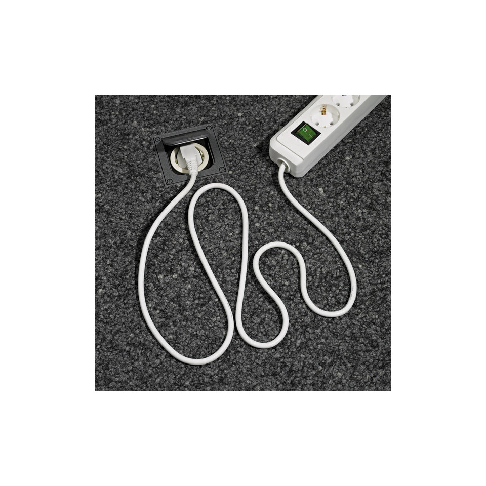 verlängerungskabel, Steckdosenleiste, Mehrfachsteckdose, EU-Stecker, Netzkabel