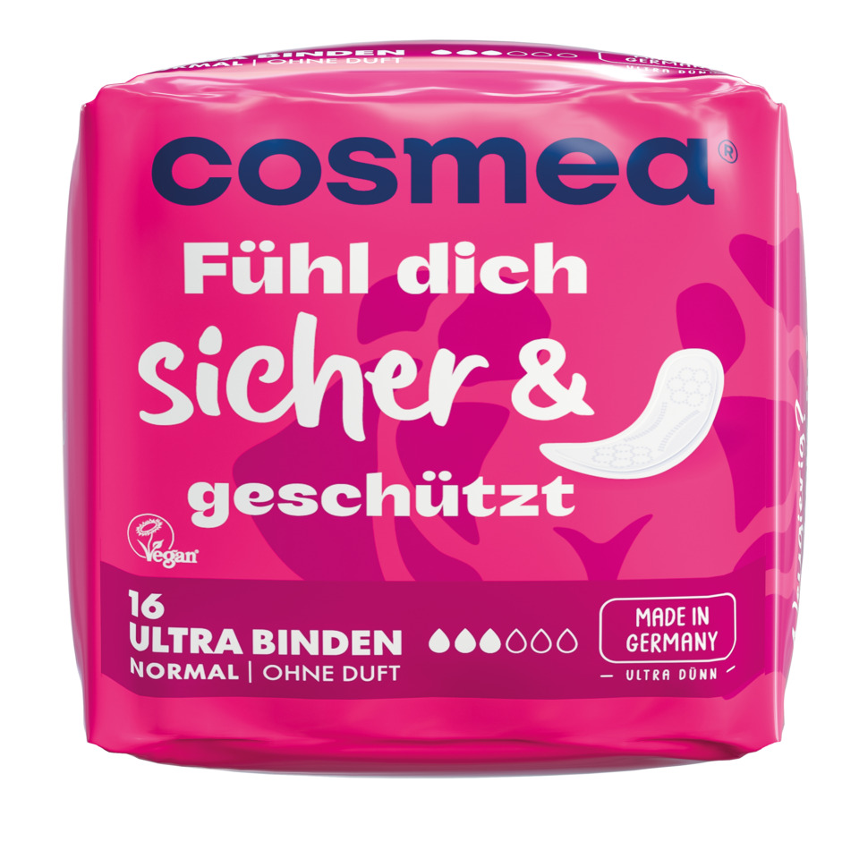 Tampon, Ultra dünn, Normal, Ohne Duft, Made in Germany