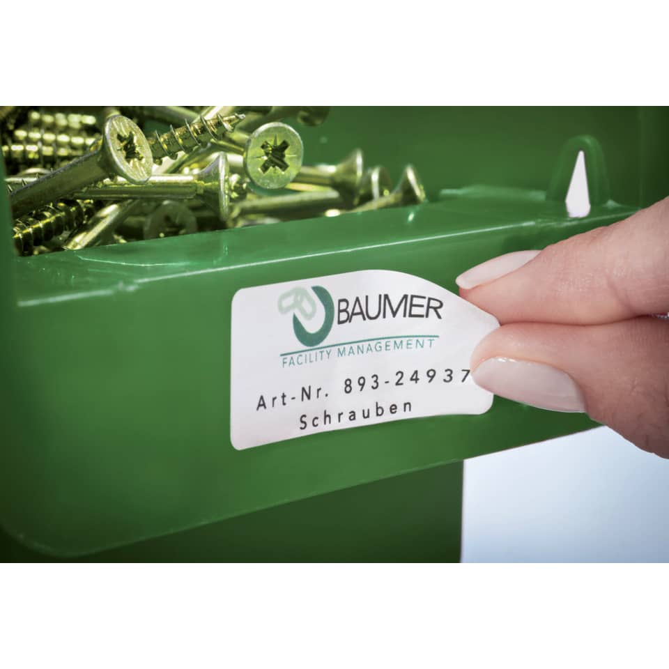 Schrauben, Metall, Grüner Kasten, Beschriftung, Schwerpunkt: Hardware