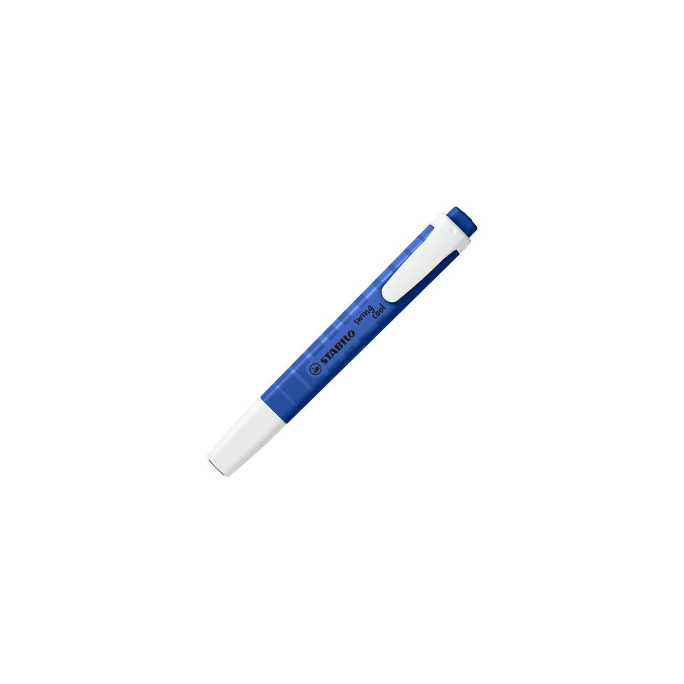 Marker, Gelstift, Kugelschreiber, Blau, Kappe