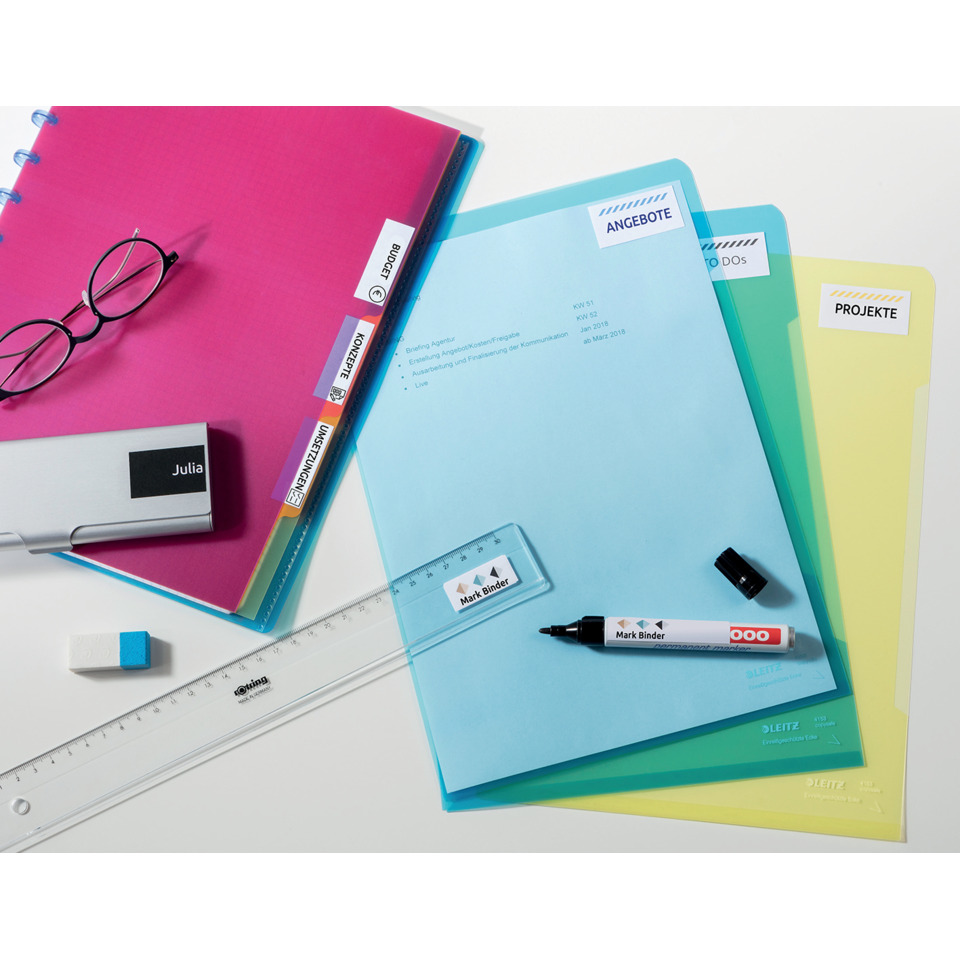 Ordner, Bürobedarf, Papierordner, Notizblock, Marker, Ordner, Bunter Ordner, Hefte, Lineal, Marker