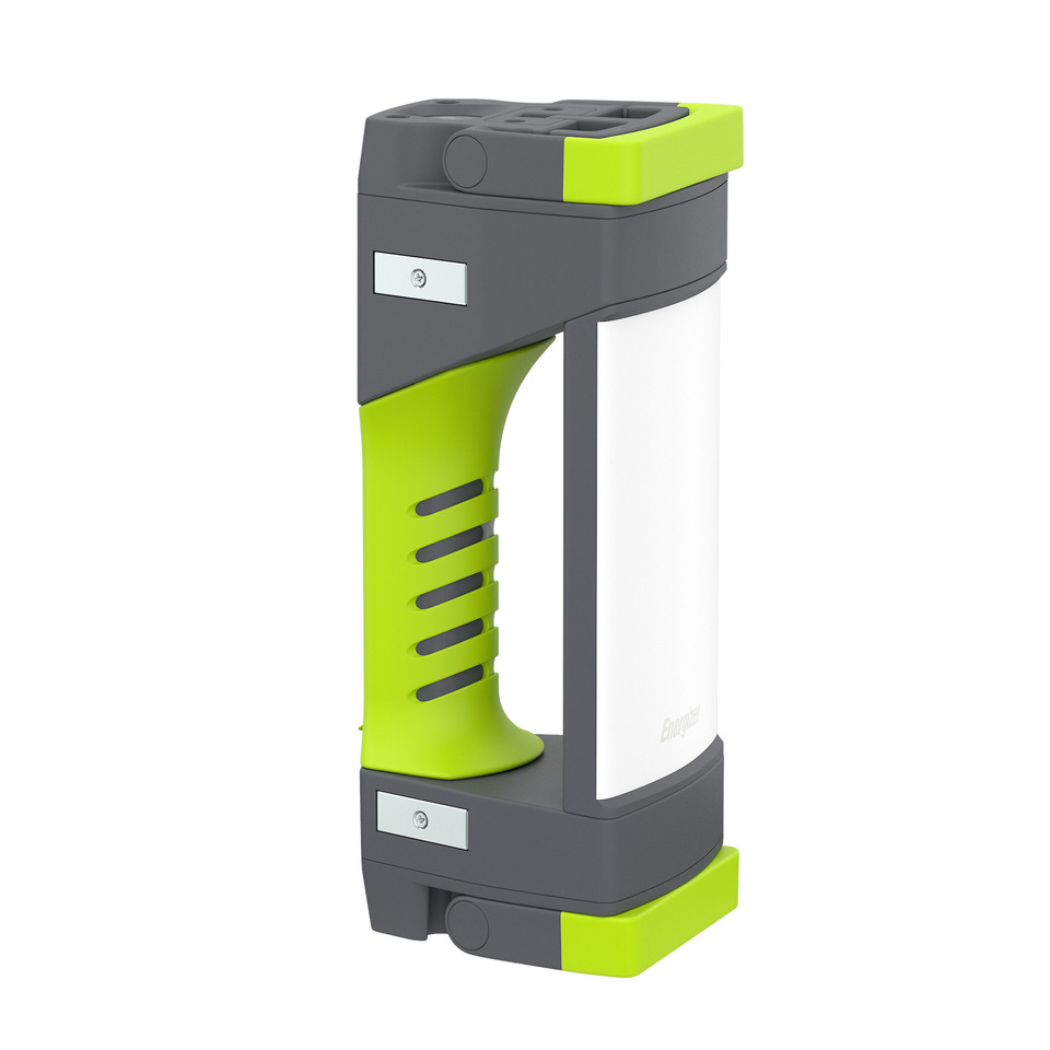 Taschenlampenprojekt, LED-Lampe, Handlampe, Grün, Grau