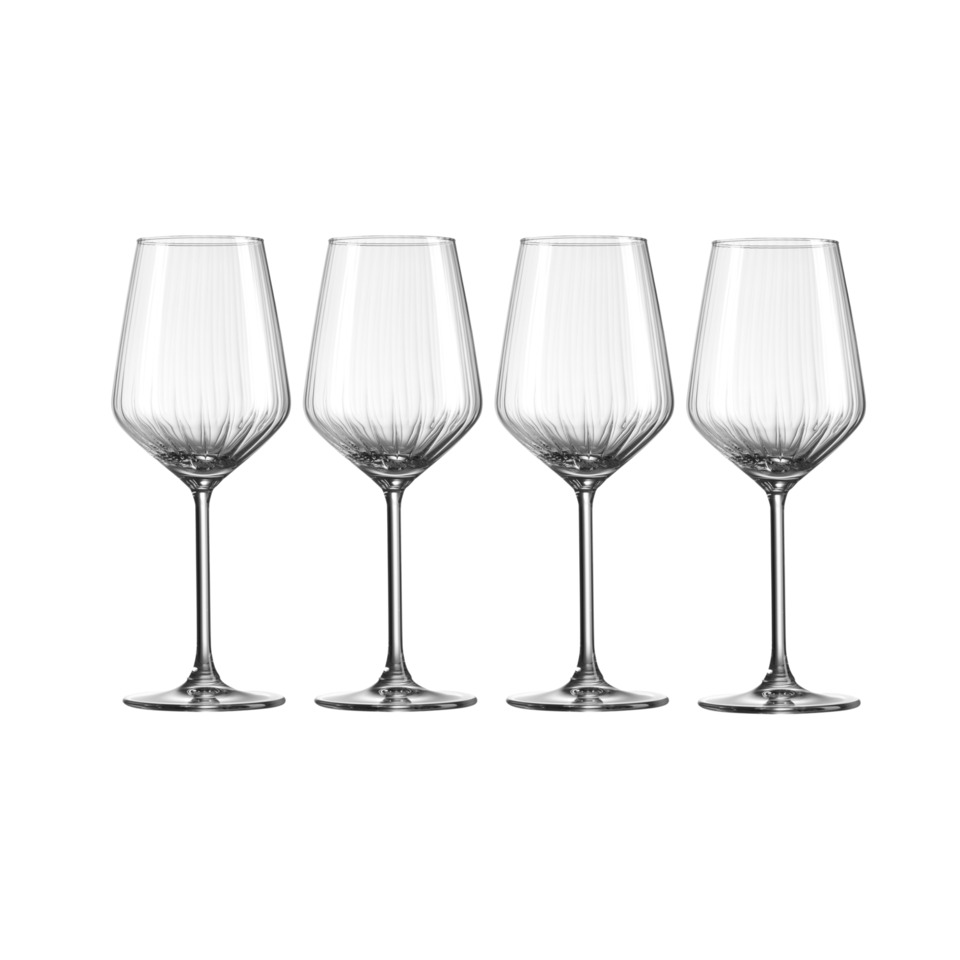 weinglas, glas, long-stem, transparente glas, 4 stück
