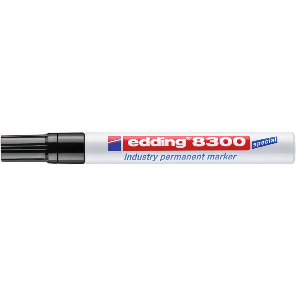 Industriemarker 8300, 1,5-3mm, schwarz EDDING 4-8300-001