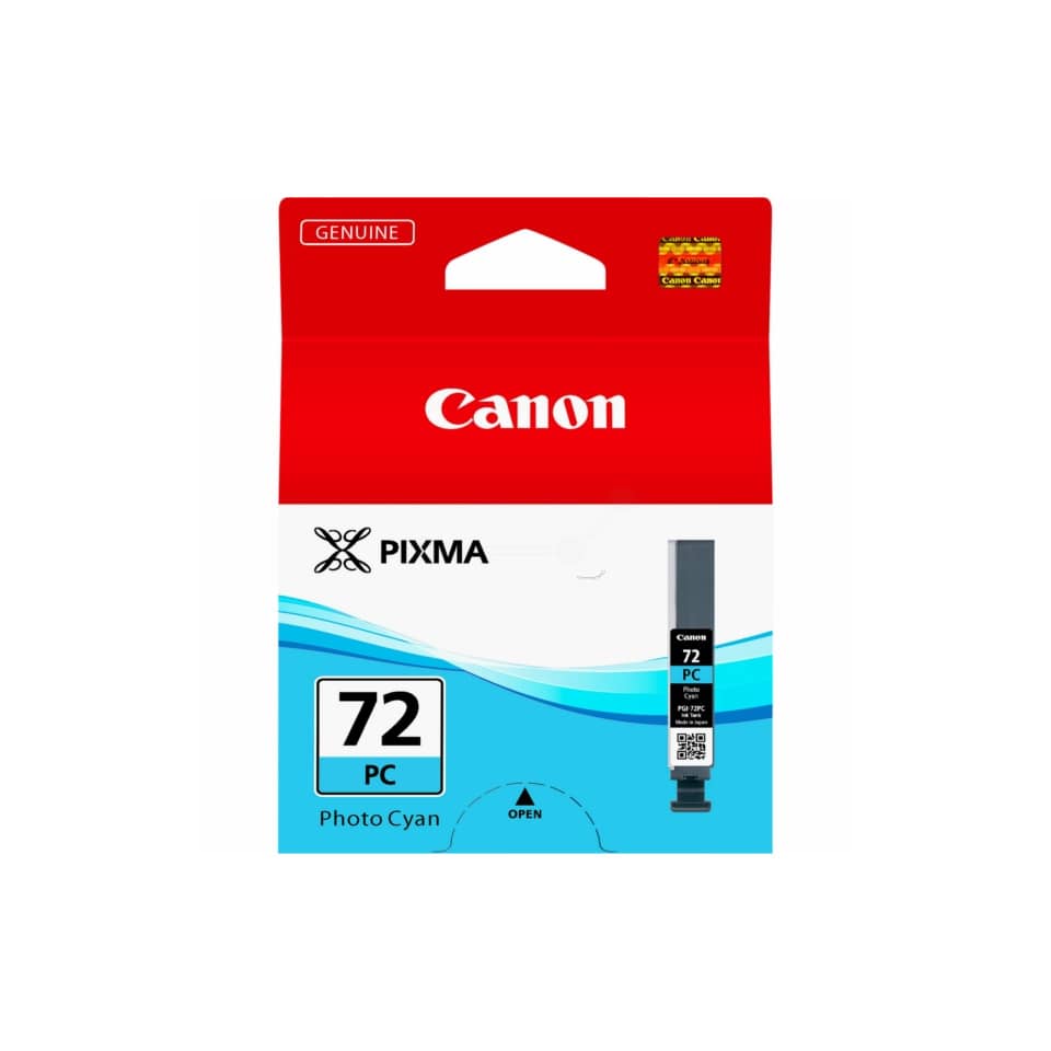 Kassette, Tintenpatrone, 72 PC, Cyan, Canon PIXMA