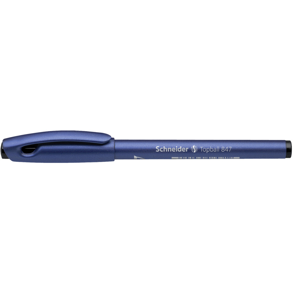 blau, Kugelschreiber, Gelschreiber, nachziehbar, Schneider Topball 847