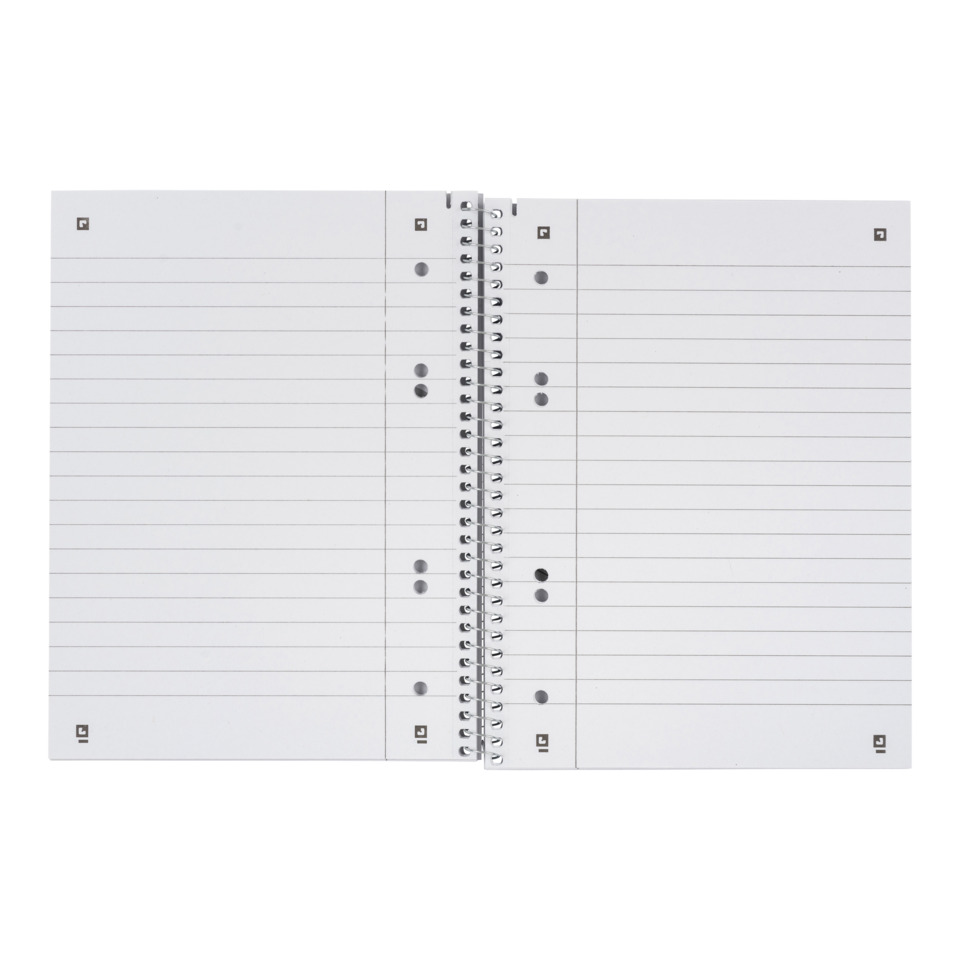 Notizbuch, Spiralblock, Linierte Seiten, Ringbindung, Aufbewahrung von Notizen