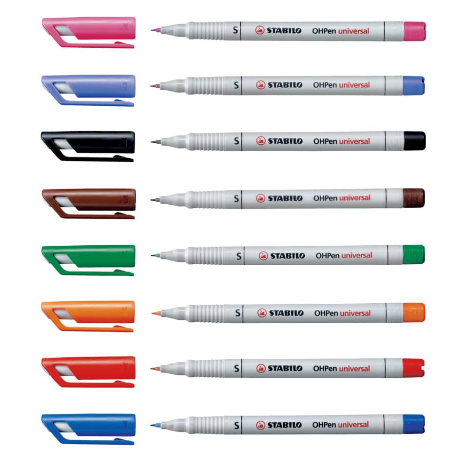 Marker, Filzstift, Markerpen, Farbmarker, STABILO OHPen