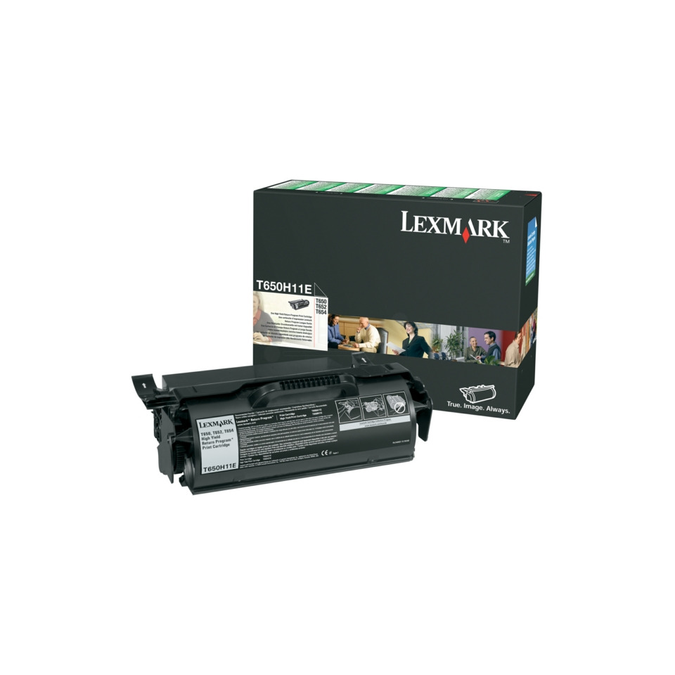 Toner, Kassette, Lexmark, T650, H111E