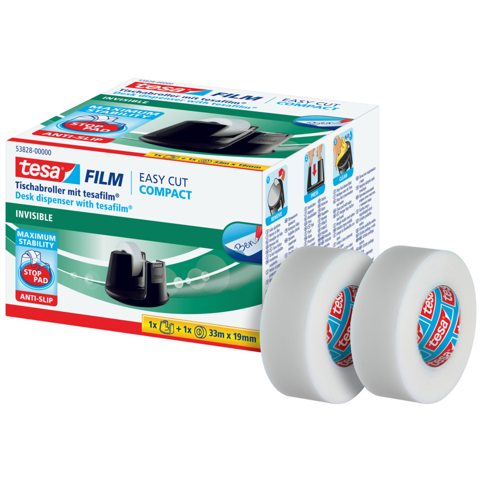 Tischrollen, Tesafilm, Filament?, Transparent, Klebeband