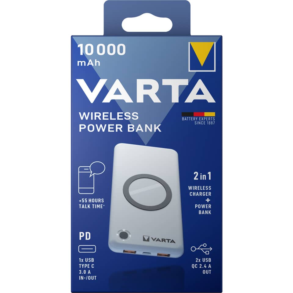 power bank, wireless charger, USB-C, 2-in-1, VDV battery