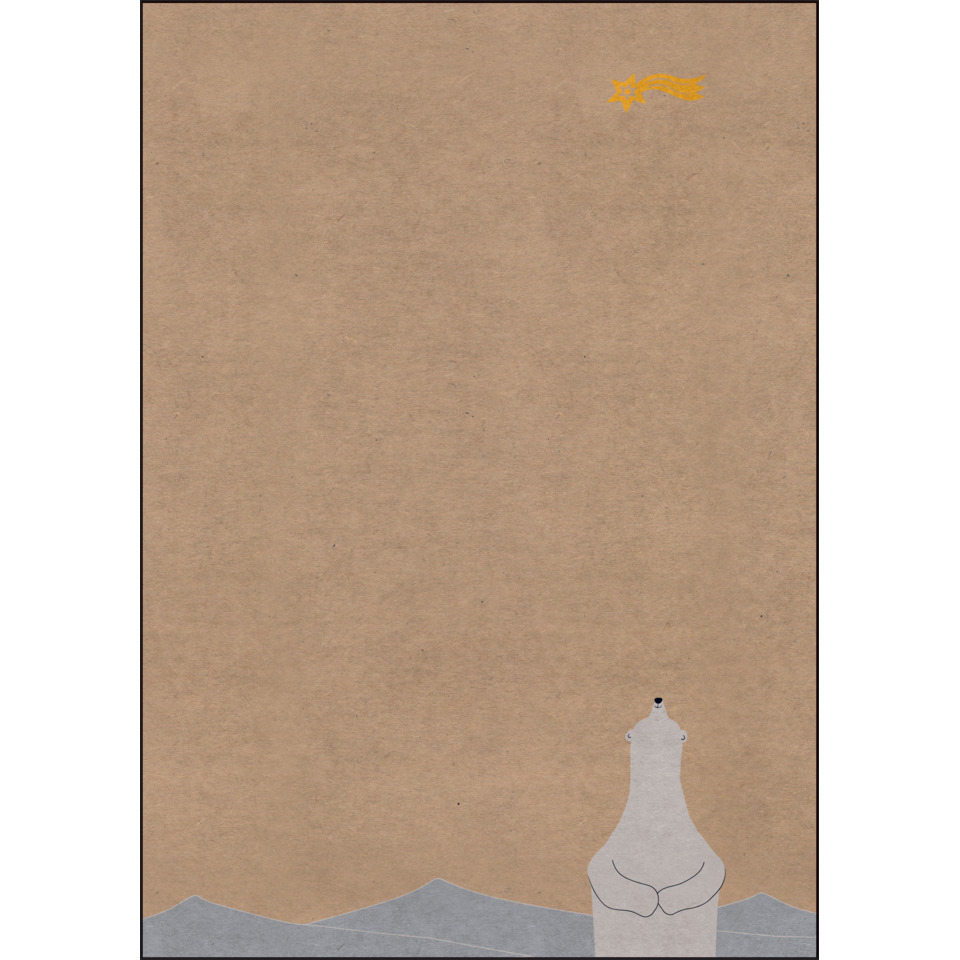 cartoon, wave, brown paper, smoke signal, polarized beige pillar