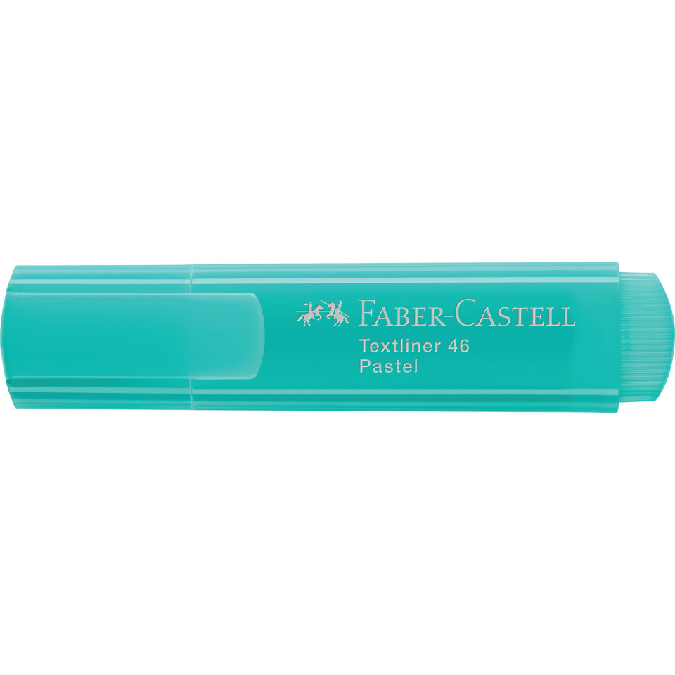 Textliner, Pastel, Pastell, Teal, Faber-Castell