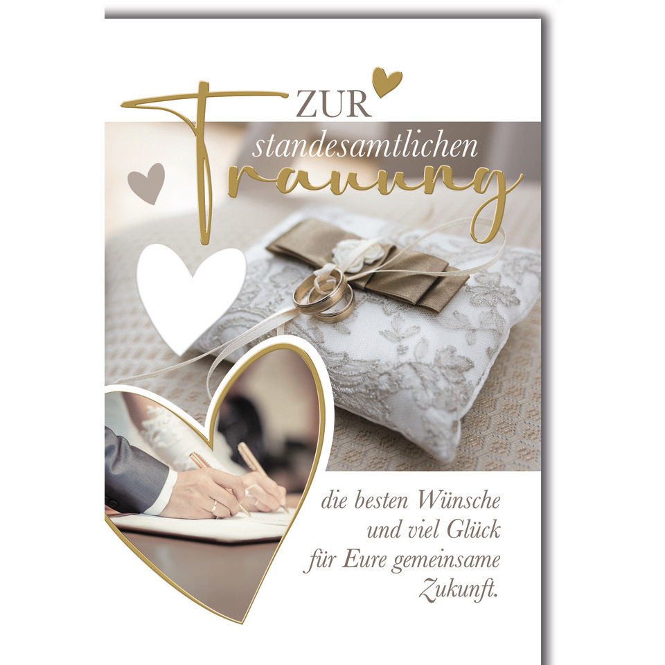 hochzeitskarte, herzform, ringe, brautgeschenk, hochzeit