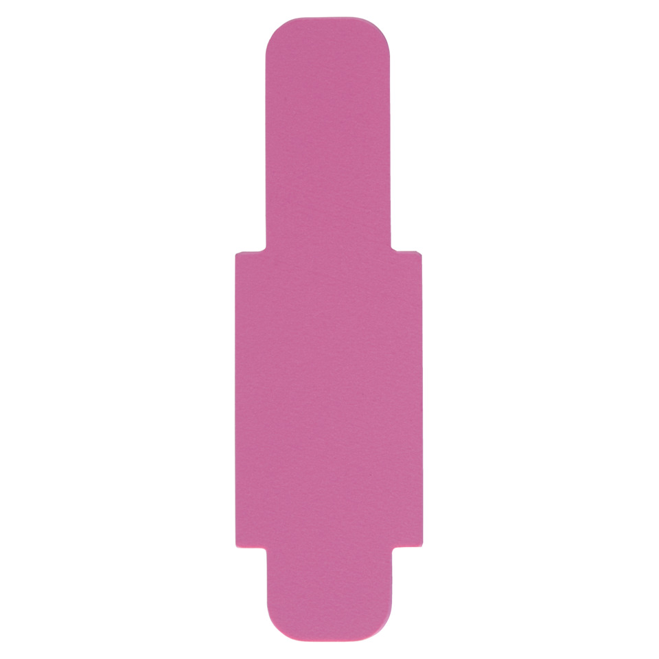 Nagelfeile, Pink, Schleifblock, rechteckig, runde Enden, Streifen, Pflaster, Klebepflaster, Medizinisch, Wundversorgung