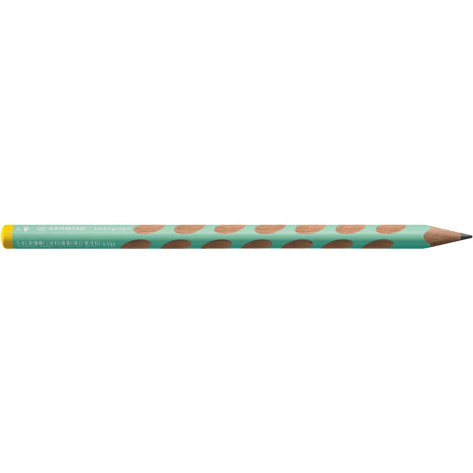 Bleistift, HB, Holzbleistift, Mintgrün, Punktmuster