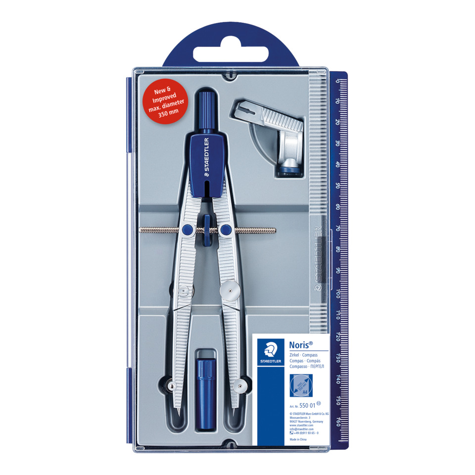 Schieblehre, Zirkel, Messschieber, Lineal, Klappmesser