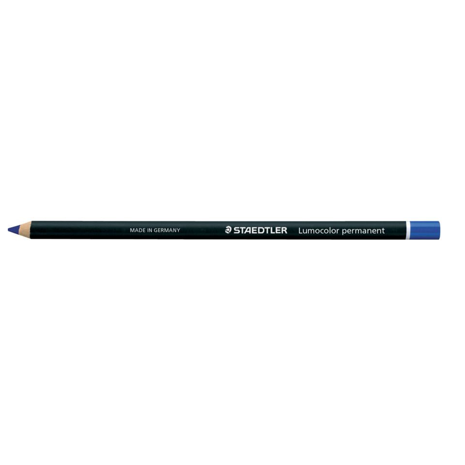 Trockenmarker Lumocolor® permanent glasochrom, blau STAEDTLER 108 20-3