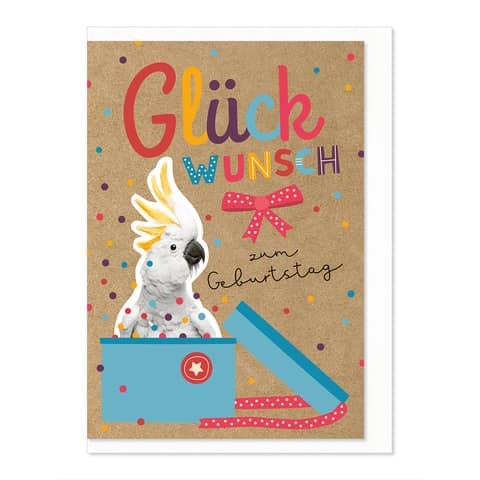 Geburtstagskarte KOMMA³ 01-621