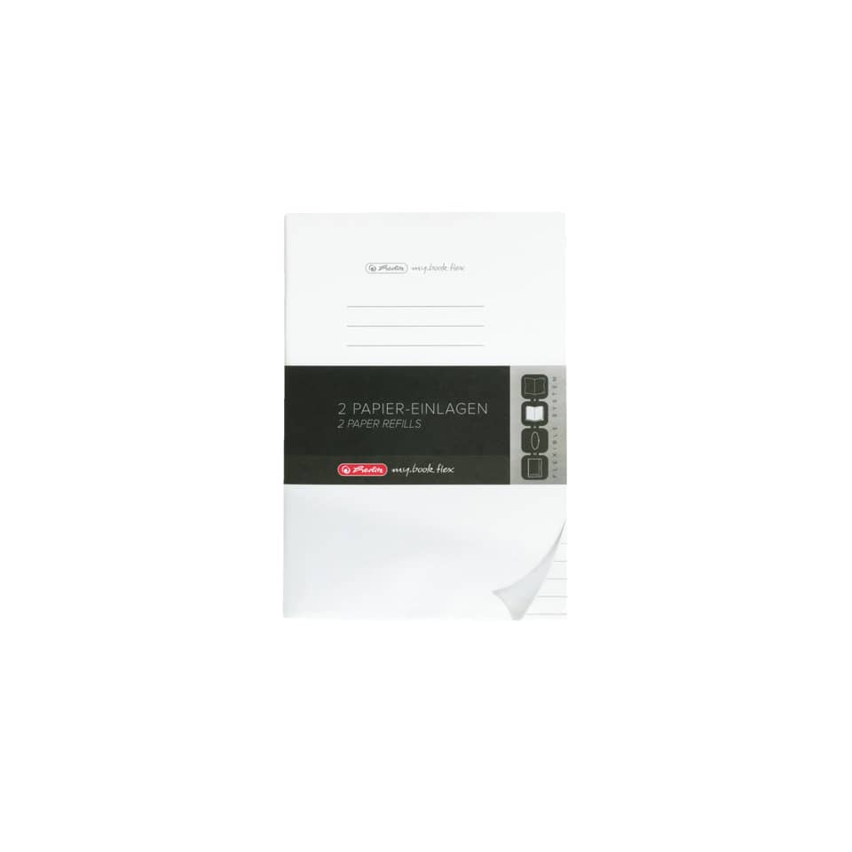 Papier, Einlagen, Refills, Notizblock, 2Stück
