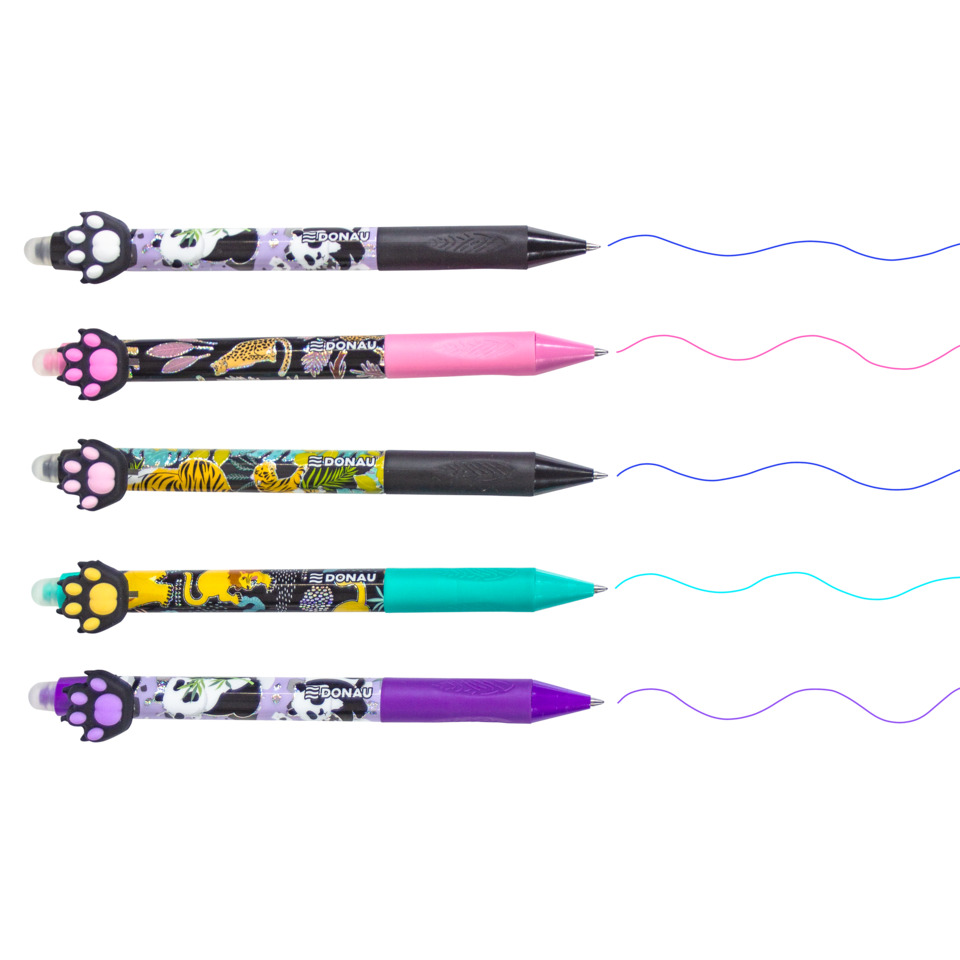 Kugelschreiber, Fantasie-Tiere, Kugelschreiber Set, mehrfarbig, Motiv