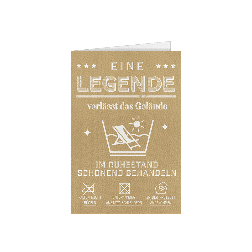Kartonlogo, Legende, Beige Textur, Deckblatt?, Grafik-Label