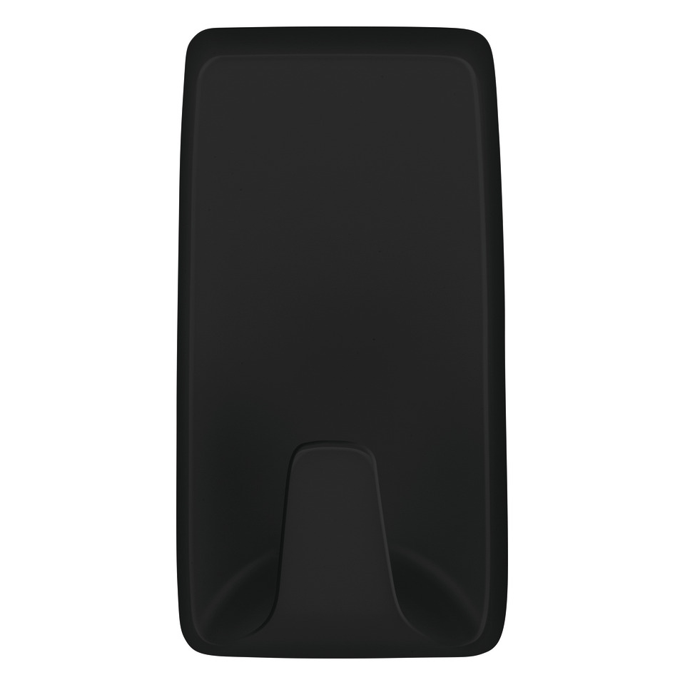handyhülle, smartphone-schale, schwarz, gummi, hülle-rücken