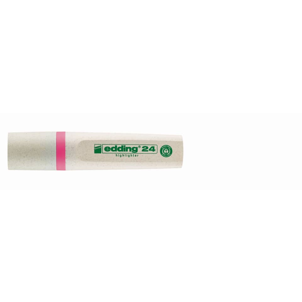 Highlighter, Marker, Kreide, Pinke Streifen, Edding 24