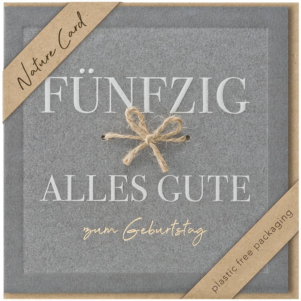  Geburtstagskarte,  Grußkarte,  Papierkarte,  Geschenkverpackung,  Naturfasern