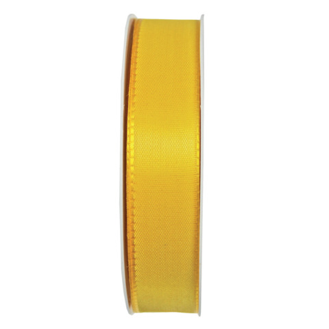 Basic Taftband, 25mmx50m, gelb GOLDINA 844502510050