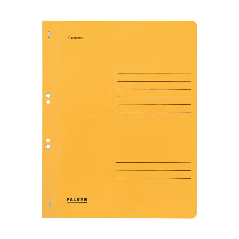 orangees Notizbuch, Ordner, Falten, Linien, Akzente
