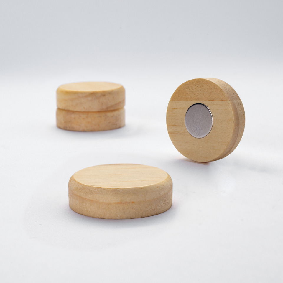 holz, holzscheiben, magnet, magnetisch, rund, Holzscheiben, Holzplättchen, Magnetholz, Runde Holzstücke, Magnetkiesel