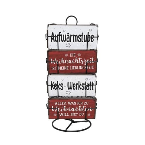 Weihnachtschild, Eisen, sortiert  652238000998