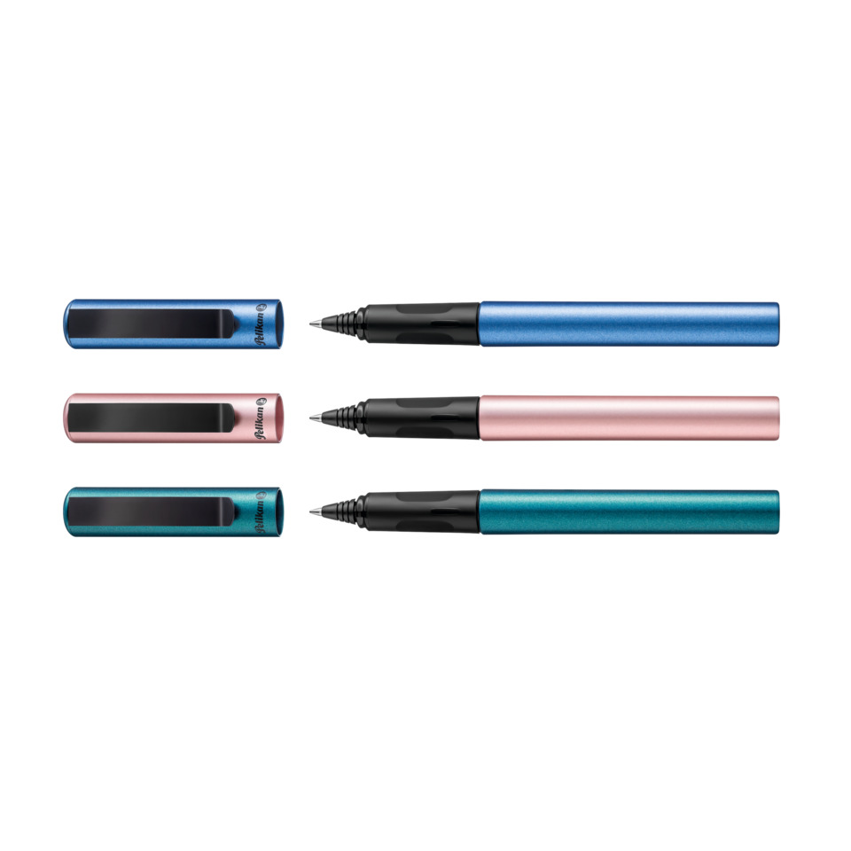 Fountain Pen, Nib, Kappe, Metallisch, Farbenset